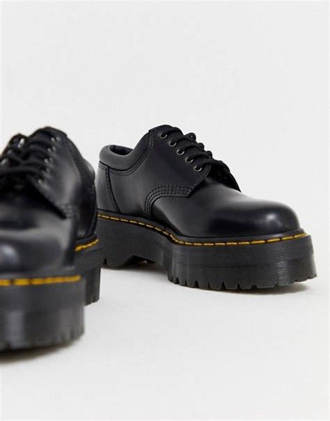 dr martens  quad platform shoes  black asos dr martens  platform shoes shoes