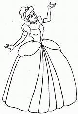 Cinderella Cinderela Pintar sketch template