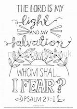 Psalm Verse Colouring Psalms Proverbs Doodling Typographic Drawings Weihnachten Kunst Strength sketch template