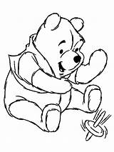 Pooh Winnie Ourson Ursinho Vini Asterix Brincando Bojanke Colora Nazad Coloriages sketch template