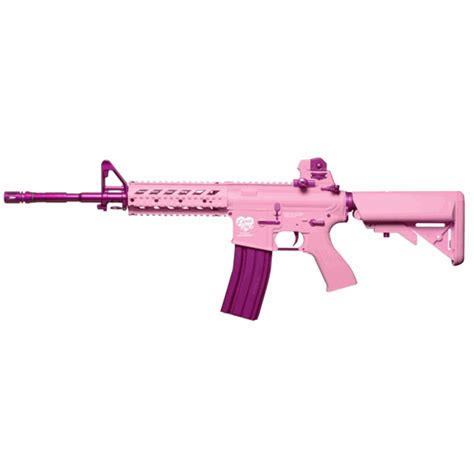 Gandg Aeg Ff15 L Femme Fatale 15 Airsoft Rifle Pink