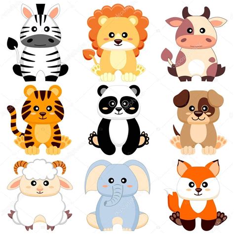 draw cute cartoon baby animals cute cartoon baby animals