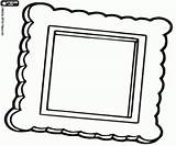 Coloring Frame Frames Artist Painter Printable Gif Pages Clipart Utensils sketch template