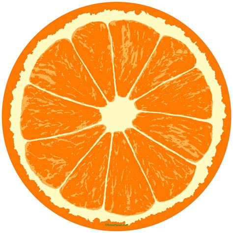 orange slice drawing  getdrawings