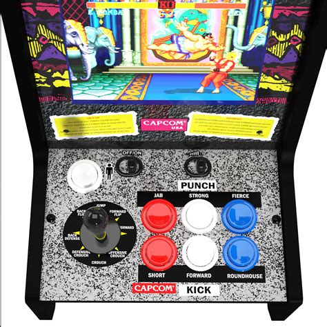 arcadeup street fighter ii countercade liberty games