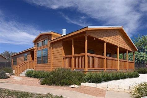 inspirational log cabin double wide mobile homes  home plans design