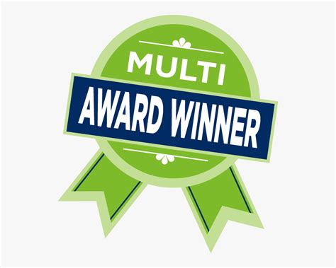 multi award winning logo clipart png download multi