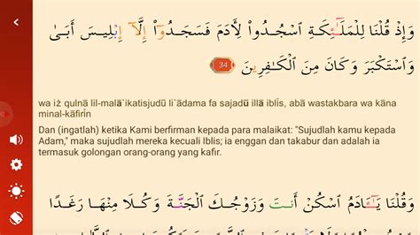 Al Baqarah Ayat 34 Surah Al Baqarah Ayat 34 37 Islam Pedia