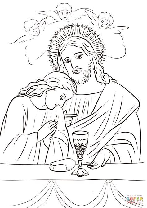 holy communion coloring page  printable coloring pages