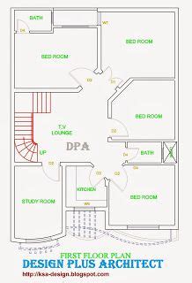 home  plans model house plan  marla house plan house layout plans