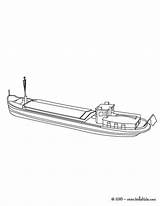 Barge Coloring Cargo Pages Boat Color Hellokids Print Online sketch template