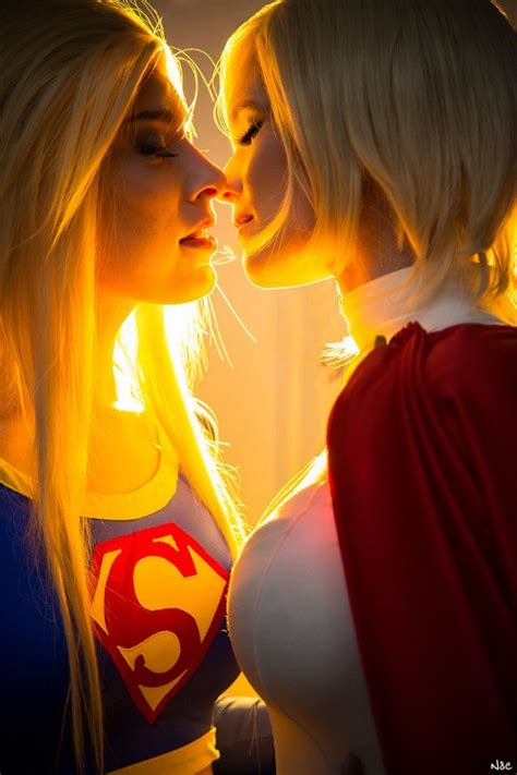 Supergirl Kisses Power Girl Kryptonian Lesbians Sorted