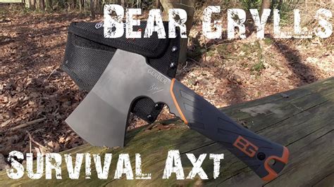 gerber bear grylls survival axt hatchet beil survival magazin youtube