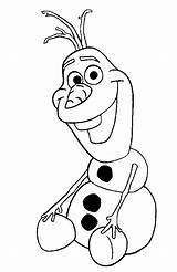 Frozen Coloring Pages Kids Print Printable Color Olaf Colouring Preschool Sheets sketch template
