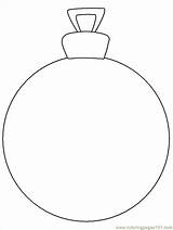 Christmas Coloring Pages Ornament Printable Ornaments Templates Decorations Kids Template Balls Crafts Printables Blank Noel Color Tree Paper Great Ball sketch template
