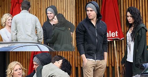 Photos Of Zac Efron And Vanessa Hudgens Out To Lunch In La With