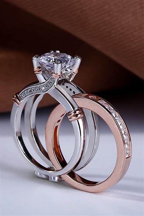 Unique Wedding Rings Sets Wedding Blog News