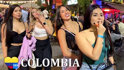 🇨🇴 Medellin 2 00 Am Nightlife District Colombia 2022 [full Tour] Youtube
