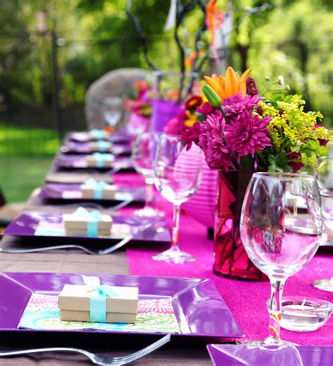 lovely birthday table decoration idea perfect table