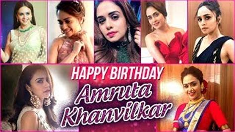Amruta Khanvilkar Never Seen Before Photos Happy Birthday Dance