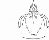 King Cry Ice Coloring Pages sketch template