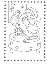 Babbo Natale Noel Colorat Paginas Tuo Preleva Craciun Imagini Desene Bookmark sketch template