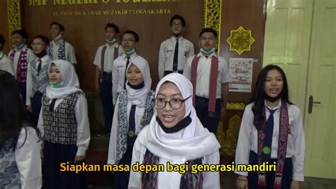 Hymne Dan Mars Smp Negeri 8 Yogyakarta Mpls 2020 Youtube