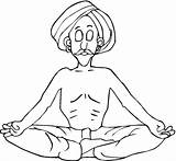Ausmalbild Ausdrucken Yogi sketch template