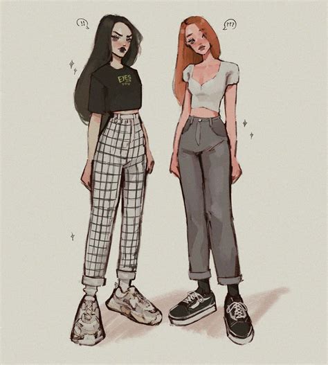 aesthetic outfit ideas drawing img stache