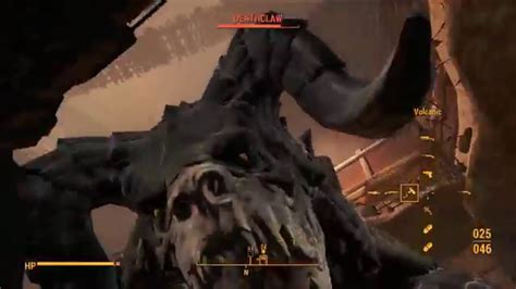 fallout 4 how to easily kill a deathclaw youtube