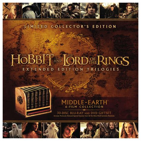 nuts  bolts info    middle earth  film collection release jrr tolkien books