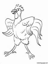 Rooster Coloring Pages Drawing Silhouette Fighting Clipart Weathervane Printable Adults Drawings Year Getcolorings Getdrawings Color Line Vector Print Library Popular sketch template