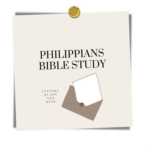 philippians bible study   included equationofhope