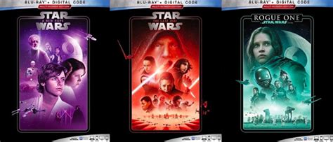 star wars blu ray rereleases coming  month film