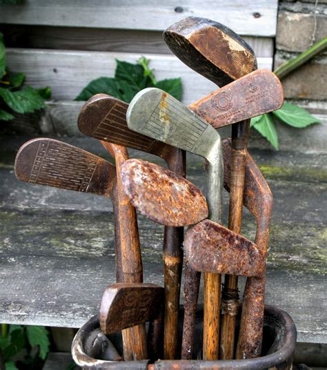 golf clubs saved   destroyed waiting   cleaned