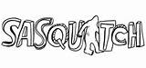Sasquatch Coloring Trademark Designlooter Logo Trademarkia 07kb 190px sketch template