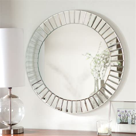 thornbury oval bevel frameless wall mirrors