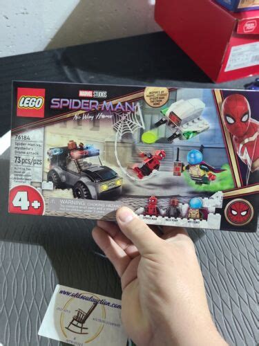 lego marvel super heroes spider man  mysterios drone attack