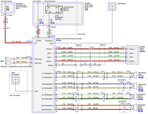 gt stereo wiring diagram mustang