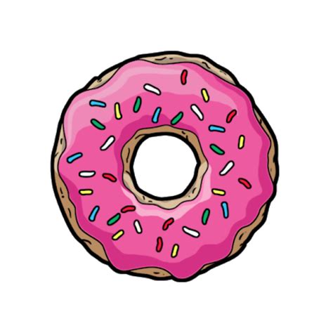 Sprinkles Donut Pinkdonut Sticker
