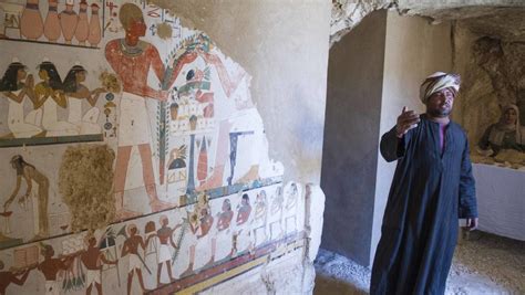 archaeologists discover two ancient tombs in egypt independent ie