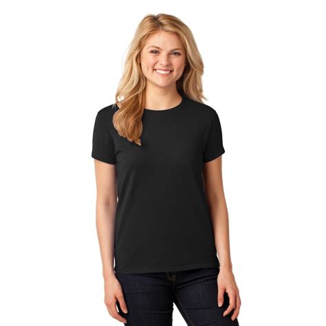 gildan  ladies heavy cotton  shirt black fullsourcecom