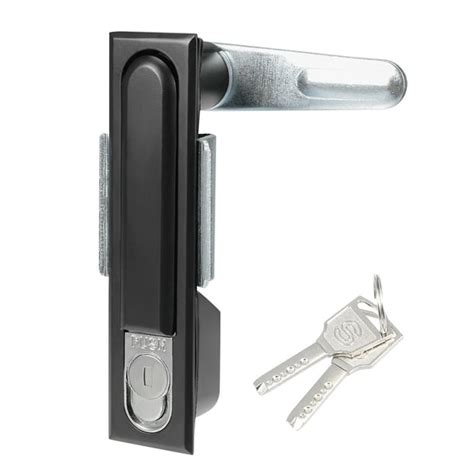 electric cabinet panel cam lock push type pop  door lock matt black   walmartcom