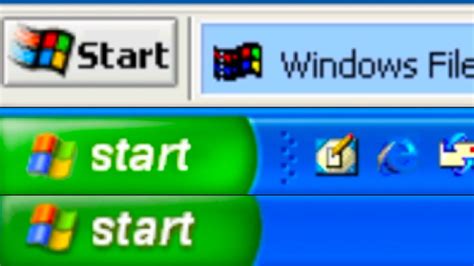 windows xp start menu evolution youtube