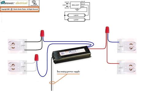 wiring diagram  ballast bypass led lamps