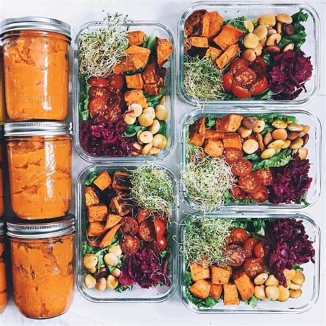 vegan meal prep ideas popsugar fitness