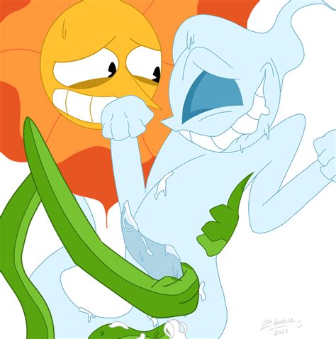 Rule 34 Blind Specter Cagney Carnation Cum Cum On Body Cuphead Game