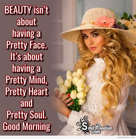 Good Morning Quote On Pretty Woman