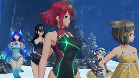 Xenoblade Chronicles 2 Swimsuit Edition Cutscene 105 Dromarch The