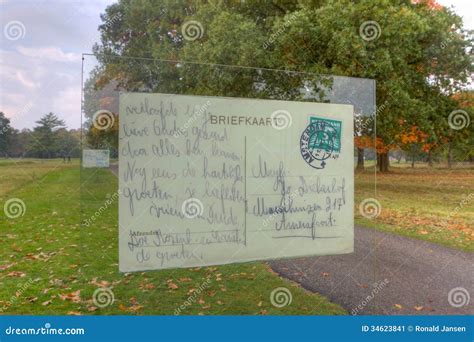 kunstwerkprentbriefkaaren van gevangenen van kamp westerbork redactionele foto image